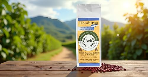 Honduras Coffee Medium Roast Whole Bean 8 oz