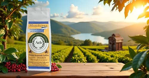 Honduras Coffee Medium Roast Ground Coffee 8 oz