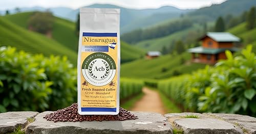 Nicaragua Coffee Medium Roast Ground Coffee 8 oz