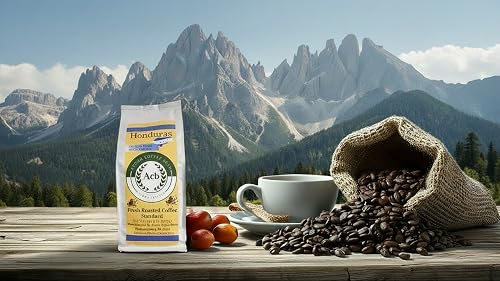 Honduras Coffee Medium Roast Whole Bean 2 lb Resealable Bag