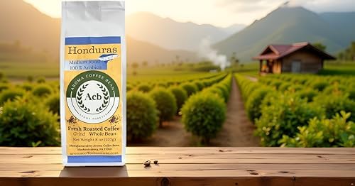 Honduras Coffee Medium Roast Whole Bean 8 oz