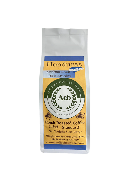 Honduras Coffee Medium Roast Whole Bean 8 oz
