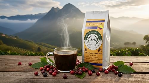 Colombia Coffee Medium Roast Ground Coffee 2 lb Resealable Bag