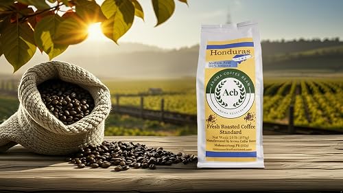 Honduras Coffee Medium Roast Whole Bean 2 lb Resealable Bag